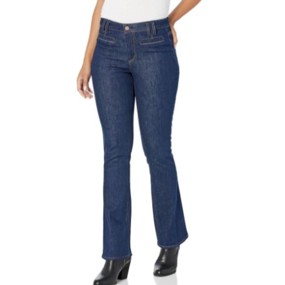 PAIGE Denim - **Paige** High-Rise Jeans Manhattan Boot Front Welts in Kinsley 33 NWT